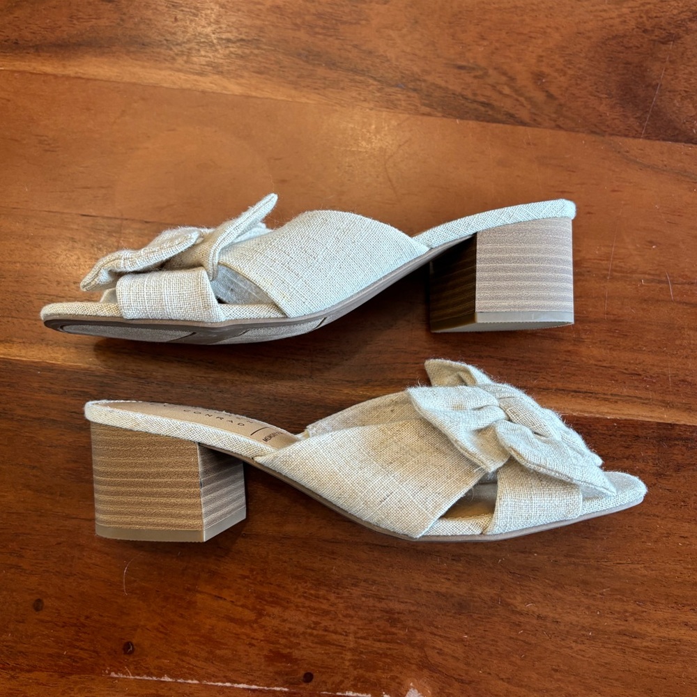 LC Lauren Conrad Izabella Women’s Heeled Slide Sandals - Picture 6 of 11